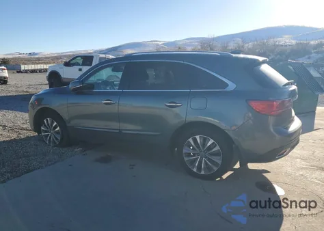 2014 Acura Mdx Technology из США, поврежденный, VIN 5FRYD4H43EB041302